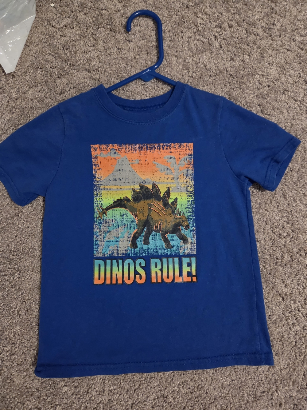Garanimals Blue Tee with Green and Yellow Logo